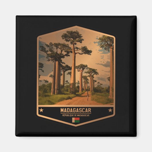 Madagaskar Magneet (Voorkant)