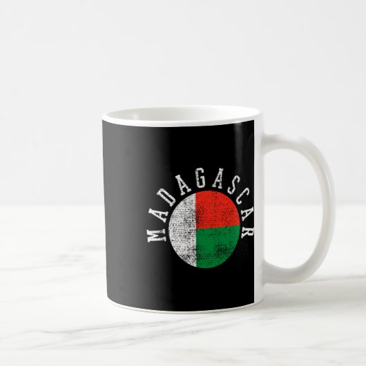 Madagaskar - Malagassische vlag Koffiemok (Rechts)