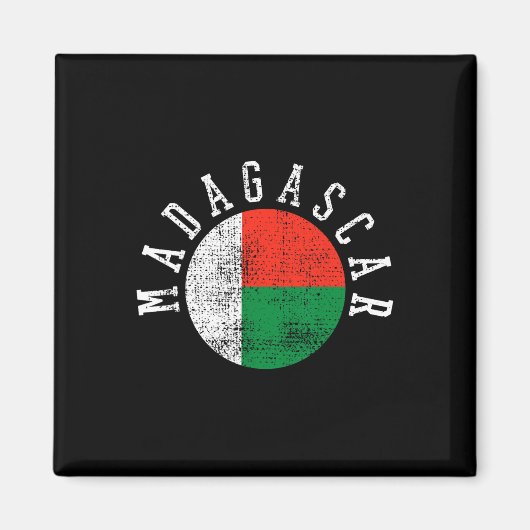 Madagaskar - Malagassische vlag Magneet (Voorkant)