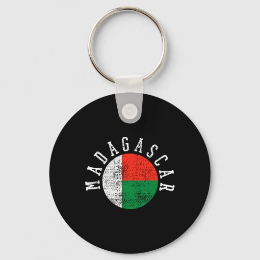 Madagaskar - Malagassische vlag Sleutelhanger (Voorkant)