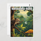 Madagaskar Mananara-Nord Nationaal Park Reizen Briefkaart (Voorkant / Achterkant)