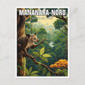 Madagaskar Mananara-Nord Nationaal Park Reizen Briefkaart (Voorkant)
