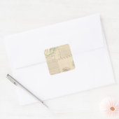 Madagaskar, Mauritius 57 Vierkante Sticker (Envelop)