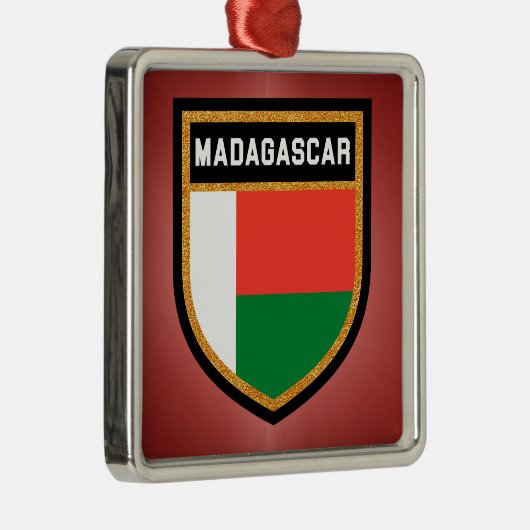 Madagaskar Metalen Ornament (Rechts)