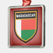 Madagaskar Metalen Ornament (Links)