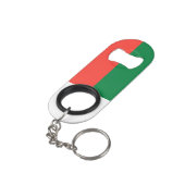 Madagaskar Mini Flessenopener (Achterkant Gekanteld)