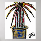 "Madagaskar-palm" Poster (Voorkant)