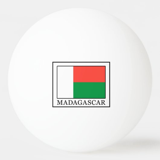 Madagaskar Pingpongbal (Voorkant)