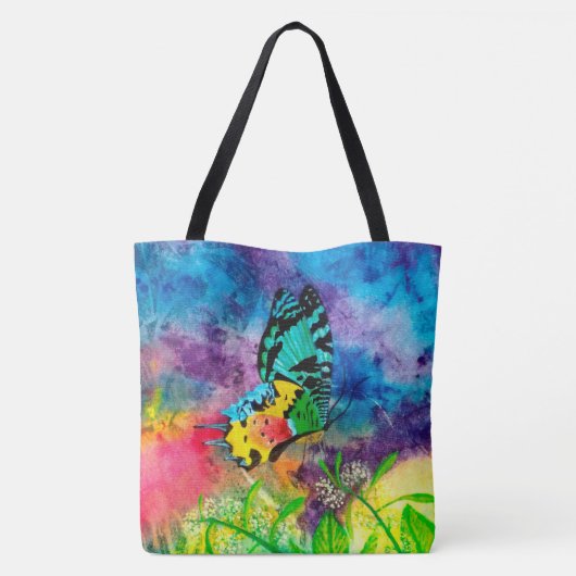 Madagaskar-plashprofiel Tote Bag (Achterkant)