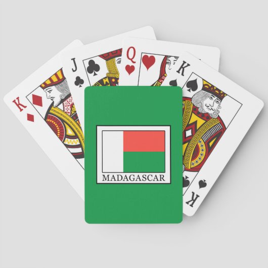 Madagaskar Pokerkaarten (Achterkant)