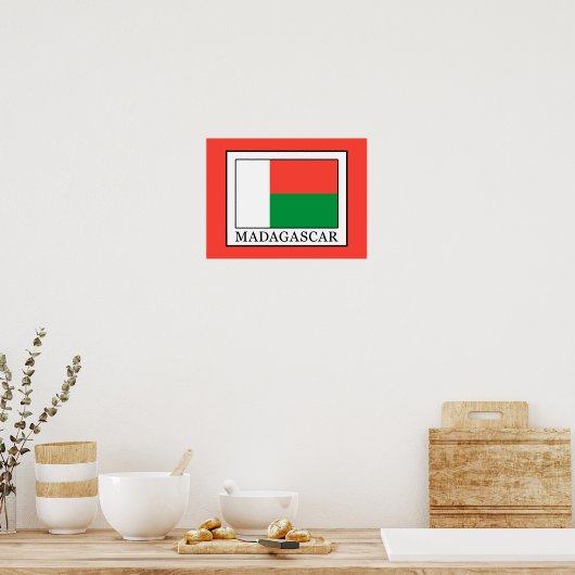 Madagaskar Poster (Keuken)
