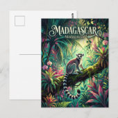 Madagaskar Regenwouden Madagaskar Briefkaart (Voorkant / Achterkant)