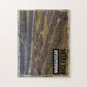 Madagaskar rijstveld met geit legpuzzel (Verticaal)