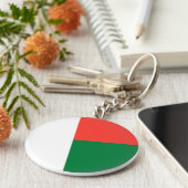 Madagaskar Sleutelhanger (Zijkant)