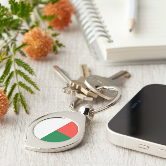 Madagaskar Sleutelhanger (Zijkant)