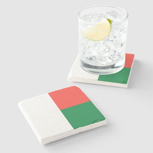 Madagaskar Stenen Onderzetter (Zijkant)