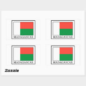 Madagaskar-sticker Rechthoekige Sticker (Vel)