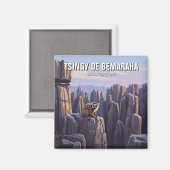 Madagaskar Tsingy de Bemaraha Nationaal Park Reize Magneet (Voorkant / Achterkant)