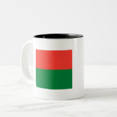 Madagaskar Tweekleurige Koffiemok (Voorkant links)