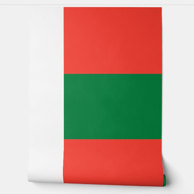 Madagaskar-vlag Behang (Afrollen)