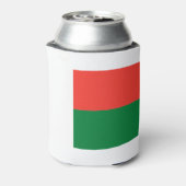 Madagaskar Vlag Blikjeskoeler (Blikje Achterkant)
