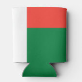 Madagaskar-vlag Blikjeskoeler (Achterkant)