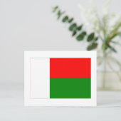Madagaskar-vlag Briefkaart (Staand voorkant)