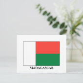 Madagaskar-vlag Briefkaart (Staand voorkant)