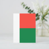 Madagaskar-vlag Briefkaart (Staand voorkant)