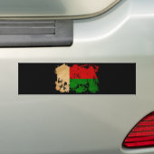 Madagaskar-vlag Bumpersticker (Op auto)