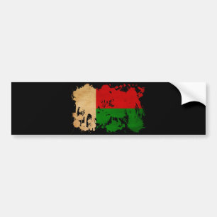 Madagaskar-vlag Bumpersticker