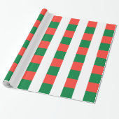 Madagaskar Vlag Cadeaupapier (Uitgerold)