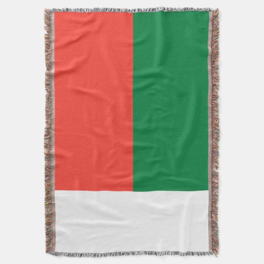 Madagaskar-vlag Deken (Voorkant Verticaal)