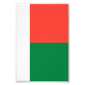 Madagaskar-vlag Foto Afdruk (Voorkant)