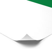 Madagaskar Vlag Foto Afdruk (Hoek)