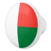 Madagaskar Vlag Keramische Knop (Rechts)