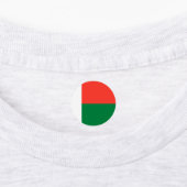 Madagaskar-vlag Labels (Aangebracht)