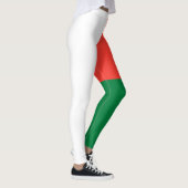 Madagaskar Vlag Leggings (Rechts)