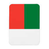 Madagaskar Vlag Magneet (Verticaal)