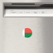 Madagaskar-vlag Magneet (Insitu (Vaatwasser))