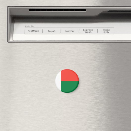 Madagaskar-vlag Magneet (Insitu (Vaatwasser))