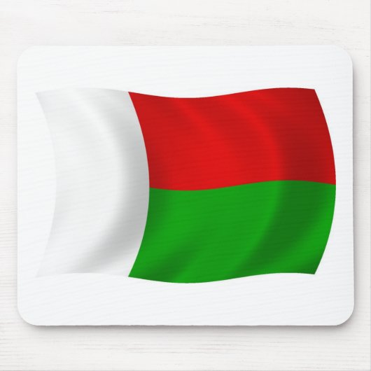 Madagaskar Vlag Muismat (Voorkant)