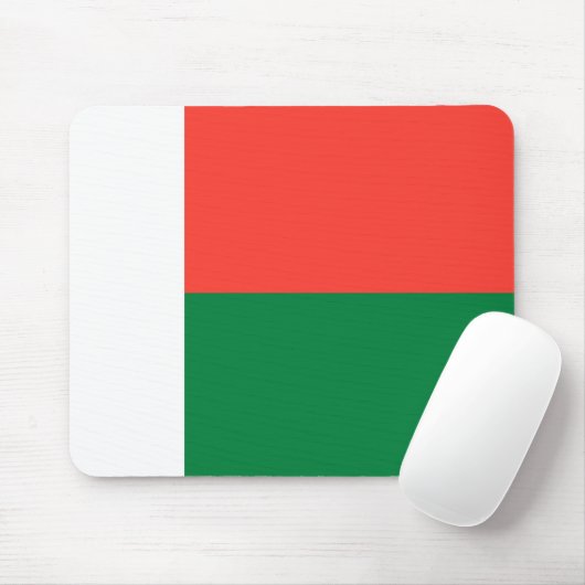 Madagaskar-vlag Muismat (Met muis)