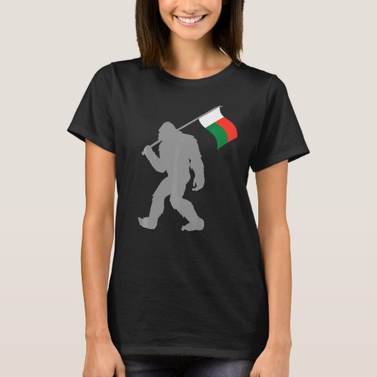 Madagaskar vlag op Madagaskar T-shirt (Voorkant)