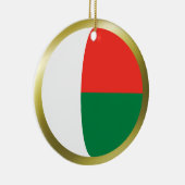 Madagaskar Vlag Ornament (Rechts)