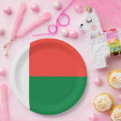 Madagaskar-vlag Papieren Bordje (Feest)