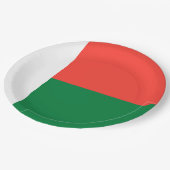 Madagaskar-vlag Papieren Bordje (Gekanteld)