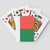 Madagaskar-vlag Pokerkaarten (Achterkant)