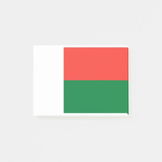 Madagaskar Vlag Post-it® Notes (Voorkant)