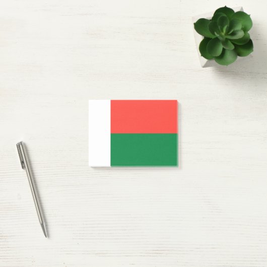 Madagaskar-vlag Post-it® Notes (Kantoor)
